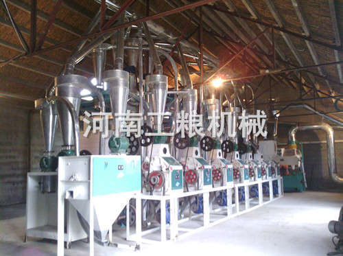 30噸級臥式面粉機