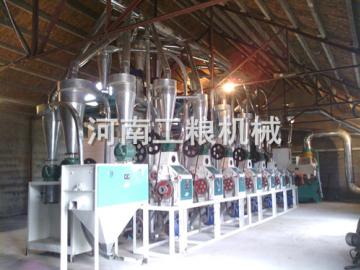 30噸級臥式面粉機